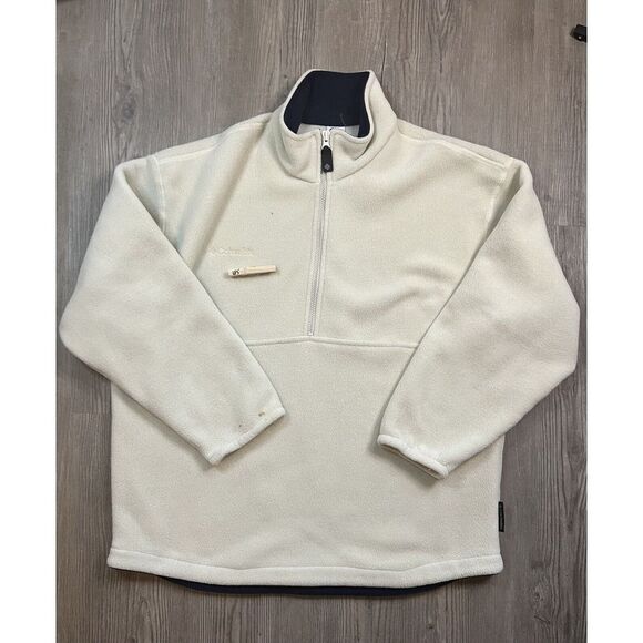 Columbia Jackets & Blazers - Vintage Columbia Sportswear Made in USA 1/2 Zip‎ Fleece Pullover Jacket Size L
